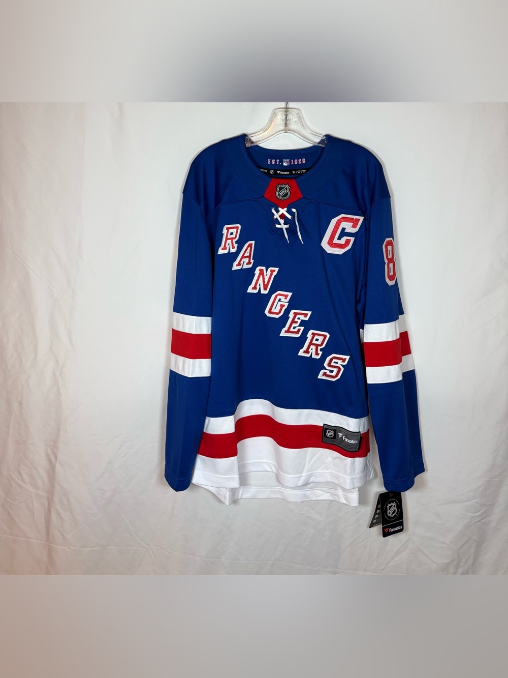 Fanatics Breakaway New York Rangers #8 Trouba Home Hockey Jersey Medium